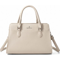 Bag to Bag Γυναικεία Τσάντα Χειρός από Δερματίνη Μπεζ XY-37011