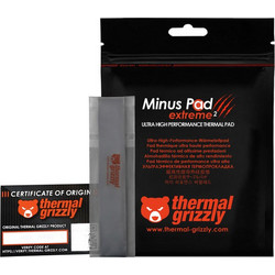 Thermal Grizzly Minus Pad extreme 2 - 120x 20x 1,5 mm (grau)