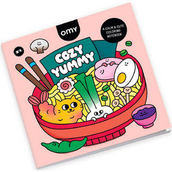 OMY Βιβλίο Ζωγραφικής Cozy Art Yummy