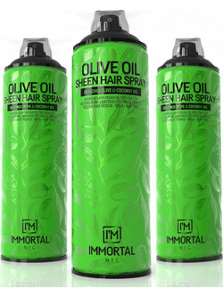 Immortal Olive Oil Sheen Σπρέι Μαλλιών για Φορμάρισμα 500ml