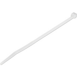 Powertech POWERTECH δεματικά καλωδίων TIES-055, 300x4.8mm, λευκά, 100τμχ