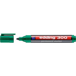 EDDING EDDING ανεξίτηλος μαρκαδόρος 300, 1.5-3mm, επαναγεμιζόμενος, πράσινος
