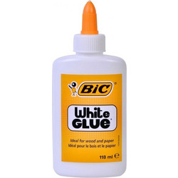 Bic Κόλλα White Blue Υγρή Λευκή 118ml (9192583)
