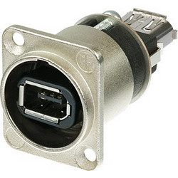 NEUTRIK ΒΥΣΜΑ FIREWIRE-6 ΣΑΣΙ D-TYPE NICKEL NA1394-6