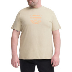 BLEND Ανδρικό μπέζ κοντομάνικο μπλουζάκι T-Shirt 20721163-900009214