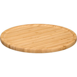 Πιάτο στρογγυλό bamboo φυσικό Φ30cm