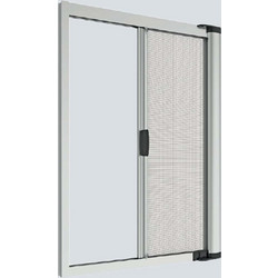 Estiatherm Σήτα Συρόμενη Λευκή PVC, 1 Φύλλο, Π=150 x Υ=150cm