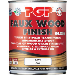 PGP Faux Wood Finish Τελική Επίστρωση Τεχνοτροπίας Απομίμησης Ξύλου Δρυς 0.75lt