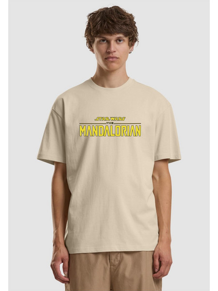 Star Wars Mandalorian Magazine Cover 1 Loose Tee whitesand
