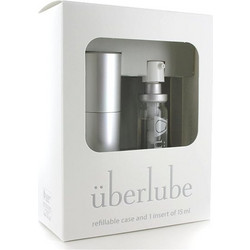 Uberlube Silicone Premium Good to Go Silver Lubricant 15ml