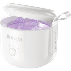 Activejet Usb Rechargeable Uv Ultrasonic Cleaner White - (AUC-198)
