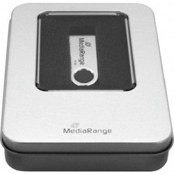 MediaRange Aluminum storage box, for USB flash drives, silver (MRBOX901)