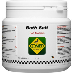 Comed Bath Salt Άλατα Μπάνιου για Μαλακό +amp Υγιές Φτέρωμα Περιστεριών 750gr