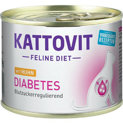 Kattovit Adult Diabetes with Chicken 185gr