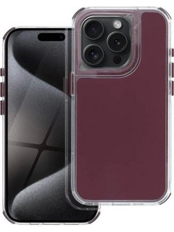 Forcell iPhone 16 Plus Matrix Θήκη Σιλικόνης - Bordeaux