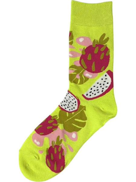 Κάλτσες Tropical Mix - Dragon fruit Organic Cotton Blend 38-45 SF06