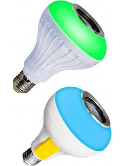 LED Music Bulb RGB Λάμπα με Bluetooth Ηχείο & Τηλεχειριστήριο SL-61