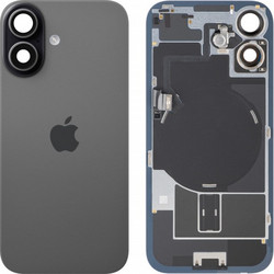Κάλυμμα μπαταρίας / πίσω γυαλί για Apple iPhone 17, μαύρο, τραβηγμένο (βαθμού Α)