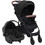 vidaXL Καρότσι Μωρού 3 σε 1 Anthracite 10378