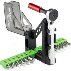 Rockbros Bike Tool Set with Mini Ratchet and Bits - Translucent Green - (Rockbros-430034001)