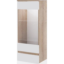 Βιβλιοθήκη Σόνομα/Λευκό, 40x102x30, Modul 912, Genomax