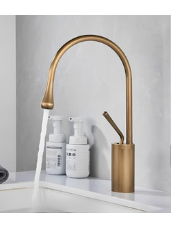 Μπαταρία Νιπτήρα Bronze Brass Bonken HT-1040