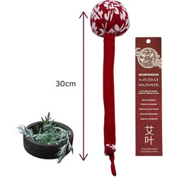 Σφυρί για Μασάζ Wormwood Massage Hammer Red 30cm