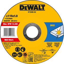 ΔΙΣΚΟΙ DEWALT DT3506 115Χ1