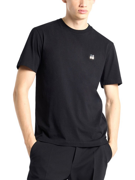 METAL UPSIDE DOWN LOGO REGULAR T-SHIRT MEN DSQUARED2