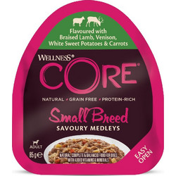 Wellness Core Savoury Medleys Lamb & Deer 85gr