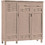 Woodwell Παπουτσοθήκη Ξύλινη Sonoma Μ115xΠ38xΥ119cm Ε8377,2