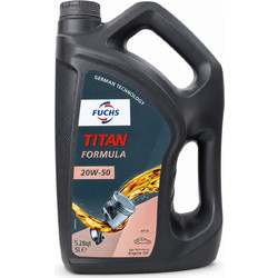 Λάδι SAE 20W-50 TITAN FORMULA (SL/CG-4,A3/B3) 5L FUCHS