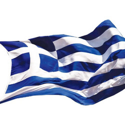 Σημαία ελληνική 1x1,5μ. βάρος 75gr