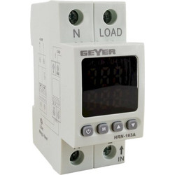 Ψηφιακός επιτηρητής τάσης 1Φ 220V 63A 1NO 2M HRN-163A