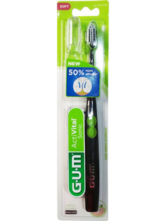 Gum Activital Sonic Soft 4100 White Ηλεκτρική Οδοντόβουρτσα