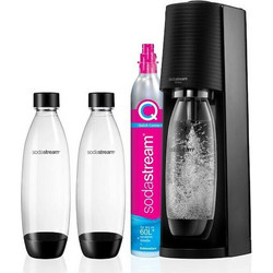Sodastream Terra Σετ Παρασκευής Σόδας 4τμχ Μαύρο(7290113764231)