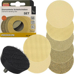 Διαμαντόδισκοι Λείανσης 50mm Grit 60 - 3000 6τεμ PROXXON 28679