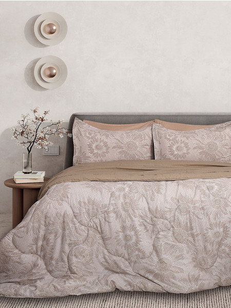 Palamaiki Σετ Πάπλωμα 230x250, Σεντόνια Υπέρδιπλα 230x260 Bed In A Bag B0695