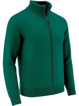 Πλεκτή Ζακέτα CARLO Valento Bottle Green