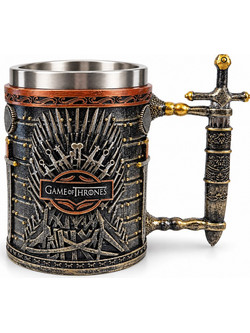 JOIN 3D 30-1 Κούπα Μπύρας Game of Thrones 400ml με Λα΄βή Μπρονζέ