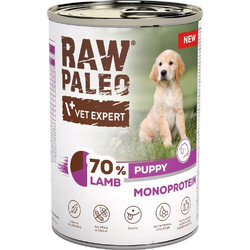 VetExpert Raw Paleo Puppy Lamb 400gr