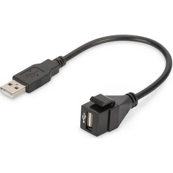 Digitus Μετατροπέας USB-A male σε USB-A female 1τμχ DN-93402