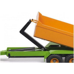 Siku Τρακτέρ Fendt Με Ρυμουλκούμενο Τρέιλερ SI001989