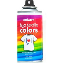Ghiant 150ml Χρώμα Υφάσματος σε Σπρέι 34610 Black