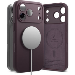 Ringke Silicone Magnetic MagSafe Back Cover Dark Cherry (iPhone 18 Pro Max)