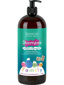 Benecos Freshness Adventure Φυτικό Σαμπουάν 950ml