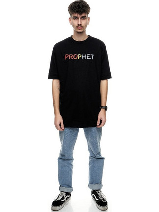 Prophet Men's OVERSIZE LOGO T-Shirt - Black
