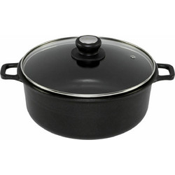 De Buyer Choc Extreme Βαθιά Κατσαρόλα από Χυτό Αλουμίνιο 7lt / 28cm 8311.24