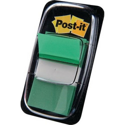 Σελιδοδείκτες 3Μ Post-It 25X43εκ Χρώμα Πράσινο 50Φύλλα