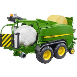 John Deere C441r Round Bale Press Δετικό Για Μπάλες